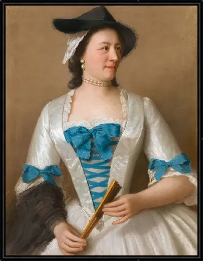 Картина Портрет Жанны-Элизабет Селлон, леди Тирелл