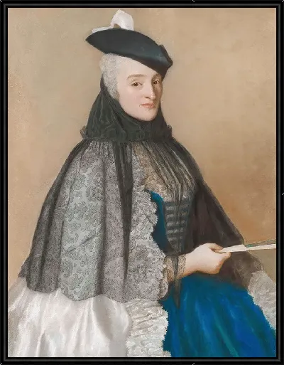 Картина Портрет Катрин Бегон