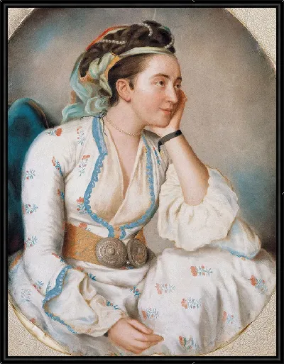 Картина Женщина в турецком платье