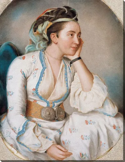 Картина Женщина в турецком платье