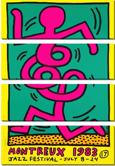 Картина Монтрё 1983 (17) Джазовый фестиваль - 8-24 июля