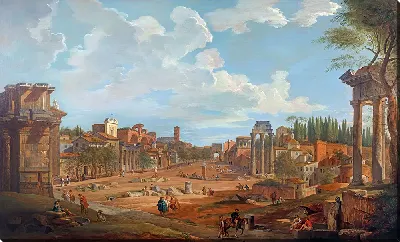 Картина Вид на Рим