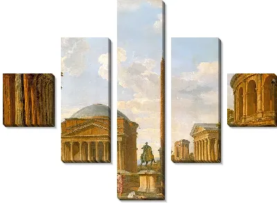 Римское каприччио Пантеон и другие памятники