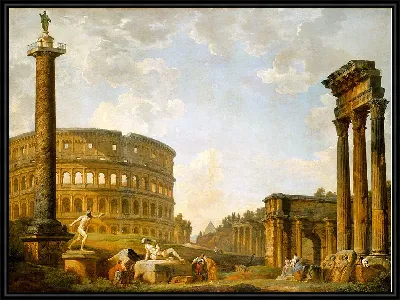 Римское каприччио Колизей и другие памятники