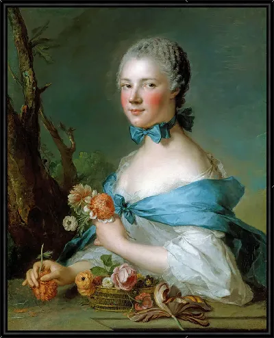 Картина Портрет женщины, именуемой маркизой Перрен де Сипьер