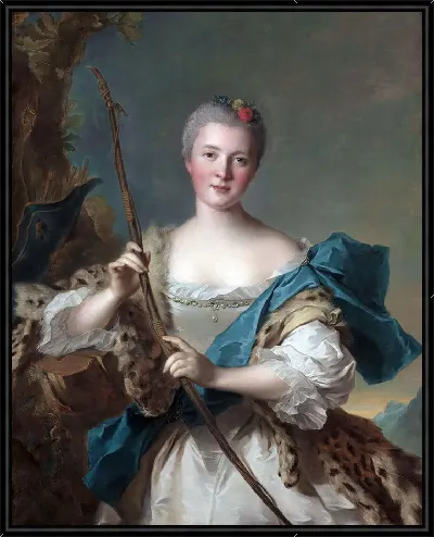 Картина Портрет женщины в образе Дианы