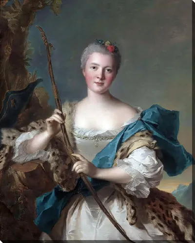 Картина Портрет женщины в образе Дианы