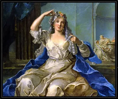 Портрет дамы в образе весталки