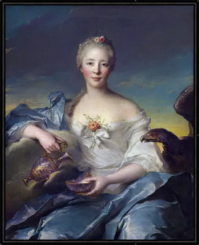 Картина Мадам Ле Февр де Комартен в роли Гебы