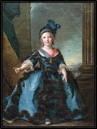 Картина Луи-Жозеф-Ксавье Французский, герцог Бургундский, в возрасте трёх лет.