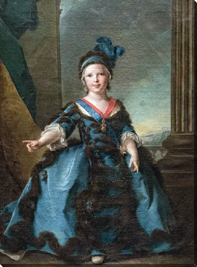 Картина Луи-Жозеф-Ксавье Французский, герцог Бургундский, в возрасте трёх лет.