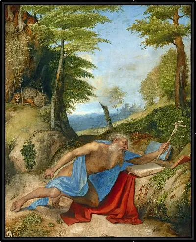 Картина Святой Иероним Кающийся