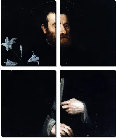 Картина Портрет Фра Лоренцо из Бергамо