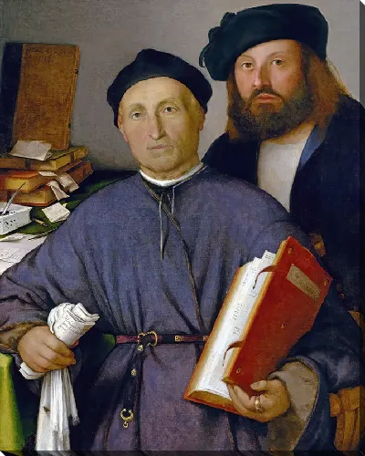 Картина Джованни Агостино делла Торре и его сын Никколо