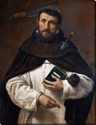 Картина Брат Анджело Ферретти в роли Святого Петра Мученика