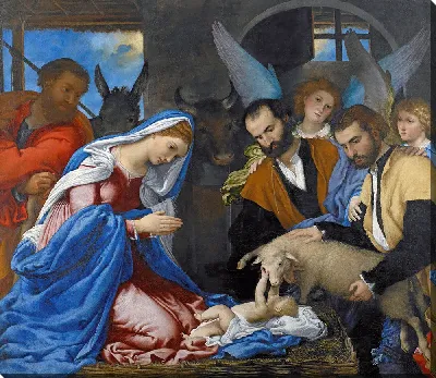 Картина Поклонение пастухов