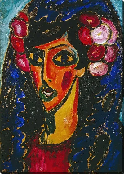 Картина Голубая Мантилья