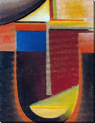 Картина Абстрактная Голова Финальный Свет