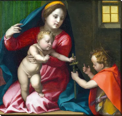 Мадонна с младенцем и святым Иоанном Крестителем