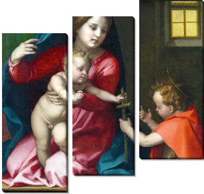 Мадонна с младенцем и святым Иоанном Крестителем