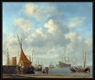 Вход в голландский порт