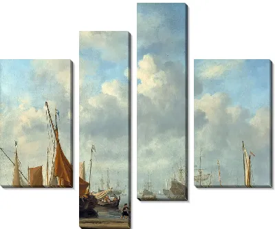 Вход в голландский порт