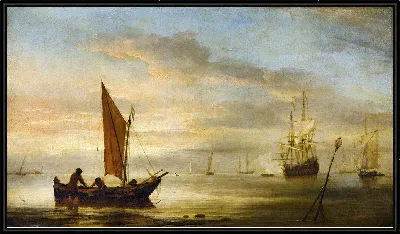 Закат на море