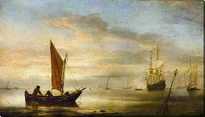 Закат на море