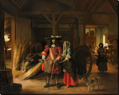 Картина Оплата Хозяйке