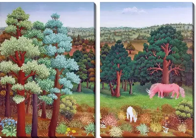 Картина Единорог