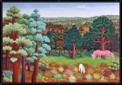 Картина Единорог