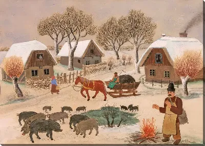 Картина Свинопас