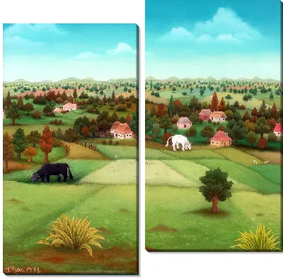 Картина Пастбище