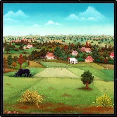 Картина Пастбище