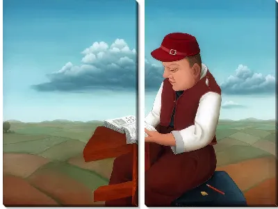 Мильчек с книгой