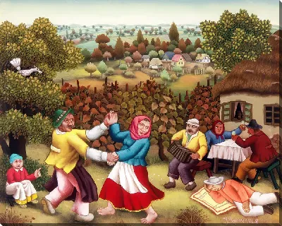 Танцы в виноградниках