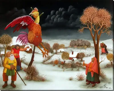 Распятый Петух