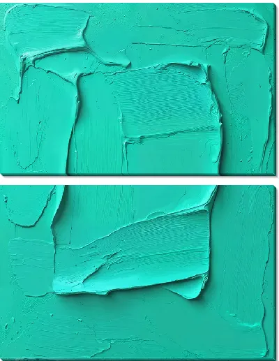 Модульная картина Гипс эффект №3