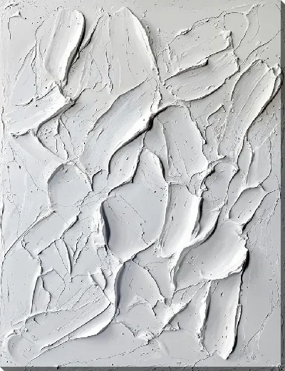 Картина маслом Гипс эффект №5