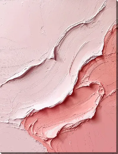 Картина маслом Гипс эффект №7