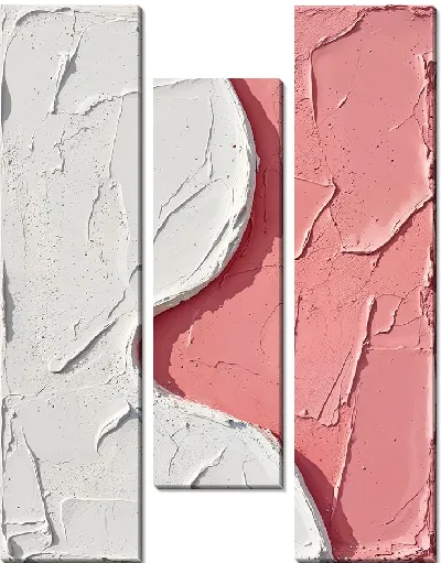 Модульная картина Гипс эффект №9