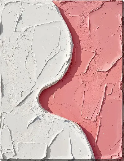 Картина маслом Гипс эффект №9