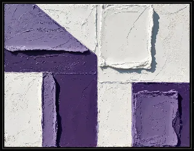 Картина Гипс эффект №15