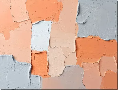 Картина маслом Гипс эффект №17