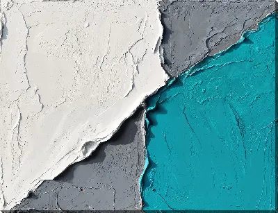 Картина маслом Гипс эффект №26