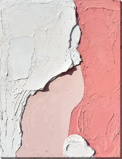 Картина маслом Гипс эффект №27