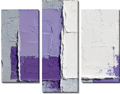 Модульная картина Гипс эффект №28