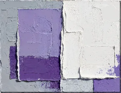 Картина маслом Гипс эффект №28