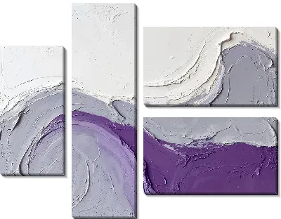 Модульная картина Гипс эффект №30