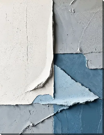 Картина маслом Гипс эффект №31